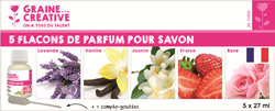 GC Soap Duftöl-Set 5x27 ml Blumen und Kräuter