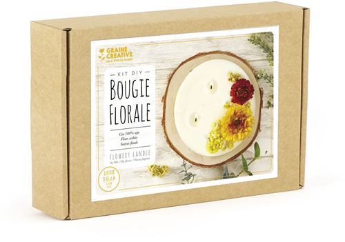 GC Soja Kaarsen Maken Set Bloemen