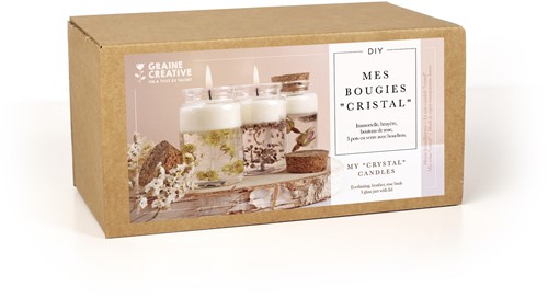 GC Gel Kaarsen Maken Set Gedroogde Bloemen
