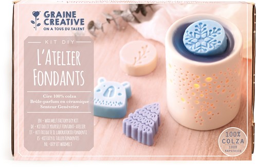 GC Atelier Geurwas en Brander Set Kerst
