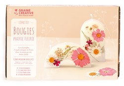 GC Kaarsen Maken DIY Set Bogen met Gedroogde Bloemen