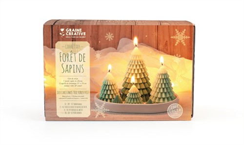 GC Kaarsen Maken DIY Set Kerstbomen Bos