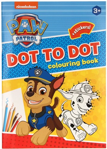 Wins Kleurboek Stip naar Stip Paw Patrol