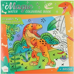 Wins Magic Watercolor Coloring Pad Dino 20 sheets 24 x 20.5 x 3 cm