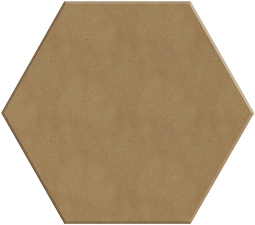 Gomille MDF-Figur 11x10 cm Sechseck