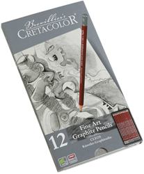 Cretacolor Fine Art Grafiet Potloden Cleos Set 12 stuks