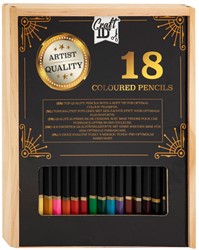 Luxury Colored Pencils Set 18 pieces