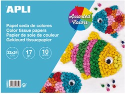 Apli Seidenpapierblock 32x24 cm 10 Stück