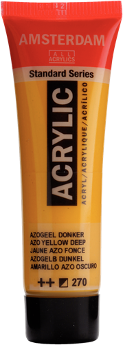 Talens Amsterdam acrylverf 20 ml 270 - Azogeel Donker