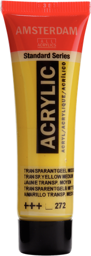 Talens Amsterdam acrylverf 20 ml 272 - Transparantgeel Middel