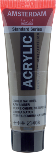 Talens Amsterdam acrylverf 20 ml 408 - Omber Naturel