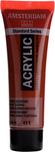 Talens Amsterdam acrylverf 20 ml 411 - Sienna Gebrand