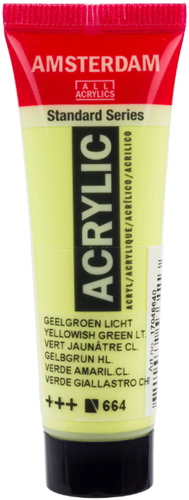 Talens Amsterdam acrylverf 120 ml 664 - Geelgroen licht