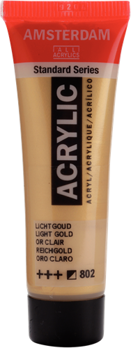 Talens Amsterdam acrylverf 20 ml 802 - Lichtgoud