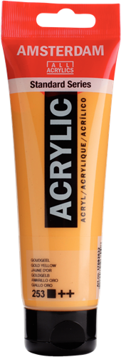 Talens Amsterdam acrylverf 120 ml 253 - Goudgeel