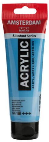 Talens Amsterdam acrylverf 120 ml 517 - Koningsblauw