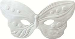 GC Plastic Masker Vlinder 22x12 cm