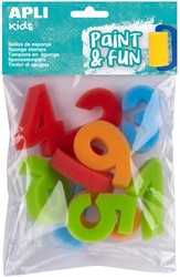 Apli Schwammstempel Zahlen 10 Stück