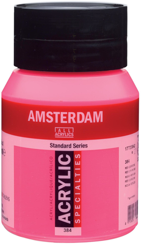 Royal Talens Amsterdam Acrylverf 384 Reflex Roze 500 ml