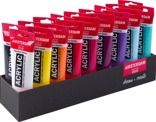 Royal Talens Amsterdam Acrylverf Voordeelverpakking 18x120 ml