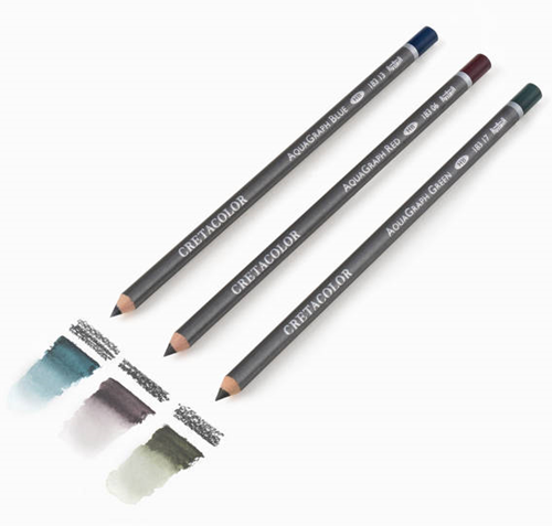Cretacolor Grafiet & Aquarel Potloden Set 6 stuks-2