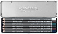Cretacolor Aquarel Grafiet Potloden Set 6 stuks Multi-3