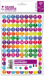 GC Aufkleber Alphabet 594 Stück