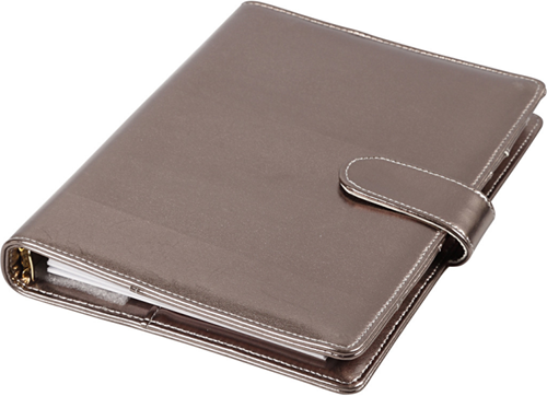 CC Bulletjournal 19x23 cm Metallic Grijs