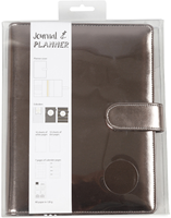 CC Bulletjournal 19x23 cm Metallic-Grau-2