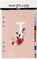 CC Index divider, gold, red, coral, A5, 12 , 1 pc-2