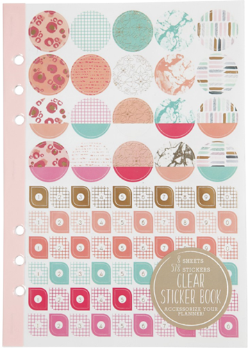 CC Stickerboek Bulletjournal Aquarel 15x21 mm