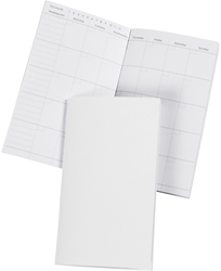 CC Notitieboek Kalender 9,5x16,6 cm Wit