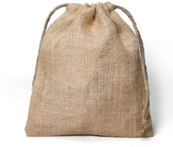 GC Jute Zak met Touw 24x29 cm