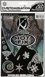 Ki-sign Iron-On Fabric Hose 15x20 cm Black
