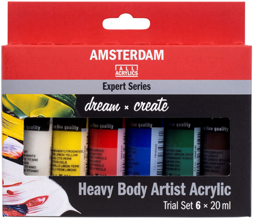Royal Talens Expert Acrylverf Set 6x20 ml