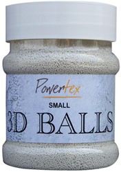 Powertex 3D-Bälle klein