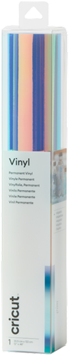Cricut Vinyl 30,5x121 cm Holografisch Blauw