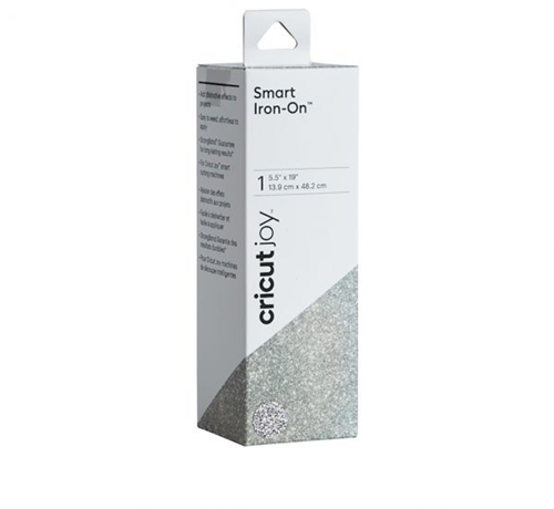 Cricut Smart Iron-On 14x48 cm Glitter Zilver
