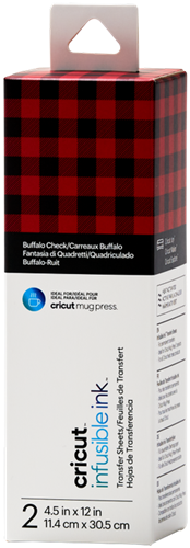 Cricut Infusable Ink Transfer Sheets 11x30 cm Buffalo Check