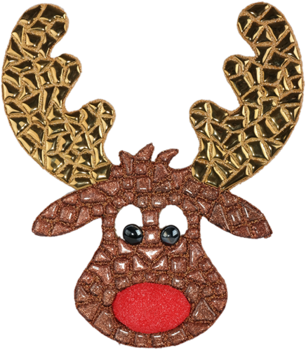 Mozaïekpakket Rudolf Rendier 31 cm
