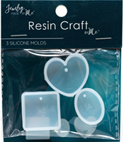 Silicone Resin Mold Jewelry Pendants 3 pieces