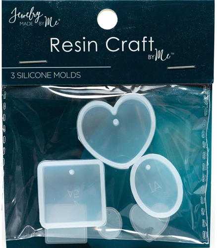 Siliconen Resin Mal Sieraden Hangers 3 stuks