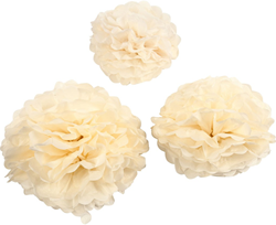 Papieren Pompons