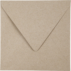 CC Recycled Briefumschläge 50 Stück 16x16cm
