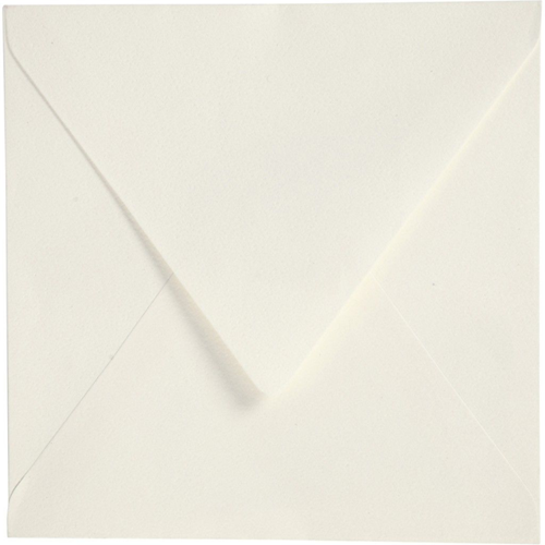 CC Enveloppen 16x16 cm Off-White 50 stuks