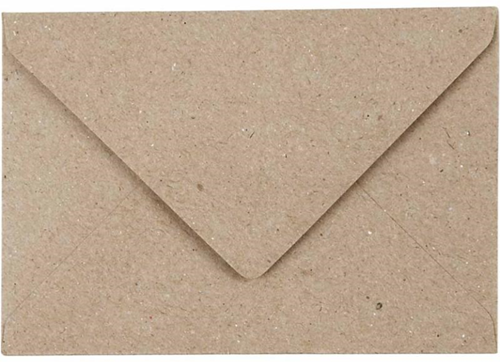 CC Gerecyclede  enveloppen C7 Naturel 50 stuks-2