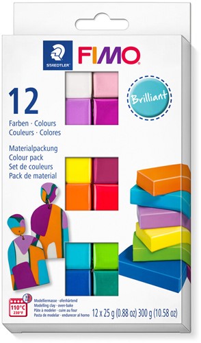 FIMO® Soft Brilliant Set 12x25 gr