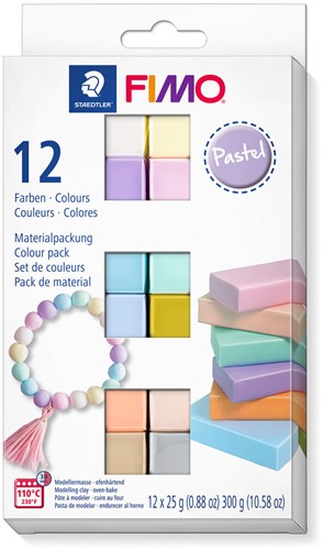FIMO® Soft Pastel Set 12x25 gr