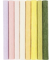 CC Crêpepapier Pastel Tinten 8 stuks 25x60 cm