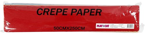 CC Crepe Paper, assorted colours, L: 2,5 m, W: 50 cm, 22 g, 15 pleats/ 1 pack-2